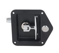 Marhynchus Cerradura de Caja de Herramientas de Acero Inoxidable, 2 Piezas, Cerradura de Panel de Paleta Resistente con 2 Llaves, Acceso Seguro a Llave para Caja de Herramientas de Camión, Remolques