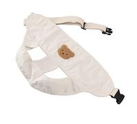 Marhynchus Cinturón de Silla de bebé Transpirable Cinturón de Seguridad Suave Ajustable Longitud Portátil de 54 Cm Viaje de Viaje (Caqui)