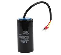 Marhynchus Condensador de arranque CD60 450 V 300 Uf Condensador de arranque de motor de película para motor de bomba con diseño de doble husillo, ligero y duradero