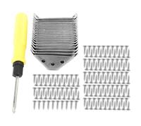 Marhynchus Conector de Esquina para Muebles, 20 Piezas de Cierre de Junta Angular de Acero Inoxidable con Orificios Preperforados para Gabinete, Estante, Mesa, Pata, Marco de Cama