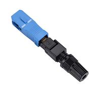 Marhynchus Conector de Fibra SC, Conector de Fibra óptica de Fácil Instalación Rápida, Baja Pérdida ≤ 0,3 DB para Instrumento óptico FTTH, Ideal para Instaladores y Técnicos