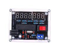 Marhynchus Contador de Frecuencia Kit de Bricolaje Medidor de Frecuencia de Resolución de 0,000001 Hz de Precisión de 7 Dígitos con Rango Automático Alimentación USB 5 12 V para Medición