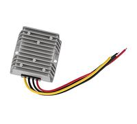 Marhynchus Convertidor Reductor de Potencia, Módulo de Aluminio Fundido a Presión de 48 V a 12 V 300 W para Motores y Sistemas de Navegación para Automóviles