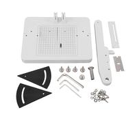 Marhynchus Cortador de Inglete Estación de Corte de ángulo Ajustable de 45 Grados con Transportador y Perilla de Metal para Plástico y Madera