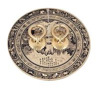Marhynchus de Cajón de Latón Chino Antiguo Juego de 2, Tirones de Puerta de Gabinete Elegantes y Duraderos para Armarios, Estanterías, Material