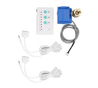 Marhynchus de Válvula de Alarma Audible para Fugas de Agua de 2 Válvulas para Fábricas Escuelas de Hospitales (Enchufe de la UE)