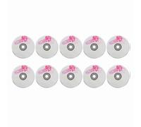 Marhynchus Discos en de CD R Grabables a Alta Velocidad 52x para Almacenar Datos de Imágenes Musicales, 10 Paquetes de CD en para el Uso de PC (10PCS)