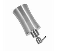 Marhynchus Dispensador de de Acero Inoxidable 304, Bomba de Loción (400ml) | Resistente a la Corrosión, Dispensador con Bomba de Empuje, Capacidades de 400 Ml/250 Ml/220 Ml, Recambio de Boca Ancha,