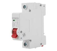 Marhynchus Disyuntor DZ47-63Z-1P, Plástico y Metal, Interruptor Unipolar de CC de 10 Amperios para Protección de Voltaje en Distribución Secundaria