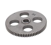 Marhynchus Engranaje de Torno de 84 Dientes, Engranaje de Repuesto de Acero de Alta Velocidad para Mini Máquinas Cortadoras de Metal MX-210 WM-210, Duradero y Resistente Al Desgaste, Diámetro