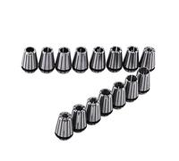 Marhynchus ER20 Collet Conjunto de 1 Mm-13 Mm, 15pcs de Acero de Resorte Alto Precisión para la Máquina de Grabado CNC, Varios Tamaños con Embalaje Protector, Fácil de Usar para la Herramienta de