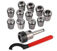 Marhynchus ER32 Collet Chuck Set, Vástago MT2 con Caja para Máquina CNC, Molienda de de Alta Precisión para Herramienta de Torno, Grabado