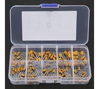 Marhynchus Establecer - 100pcs 10 Valores 16V 1 UF - 100 UF para Entusiastas Electrónicos