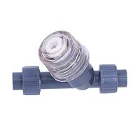 Marhynchus Filtro de Riego por Goteo Tipo Y de PVC, 20mm | Diseño de regulación de presión, filtración fina de 0,85 mm, sellos a prueba de fugas, industria química, uso en acuarios
