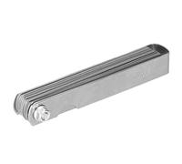 Marhynchus Galga de Espesores de Acero, Herramienta de Medición de Acero de Aleación de Resorte con Especificaciones de 0,04 Mm a 0,80 Mm, Ideal para Mediciones de Precisión en la Construcción