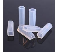 Marhynchus Herramienta de Herramienta de Formulario de Formulario de Silicona de Cilindro de Joyería de Bricolaje de 10pcset para la Producción de Remolques de resina: para Aretes, Collar y Llave