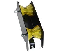 Marhynchus Herramienta para Tirar de Tuberías de Pozo, Acero de Aleación de Alta Resistencia con Rodillo Incorporado para Instalación de Bomba de Pozo de Agua, Compatible con Carcasa de 4