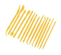 Marhynchus Herramientas Shaper de Cerámica Compacta en el Sonido -ton para Modelar Pasteles Derritiendo Herramientas Manuales para Artistas (YELLOW)