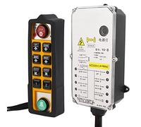 Marhynchus Inspector Remoto Industrial de 3 Resistentes para la Rama de la Rama de la Grúa, Controlador de Aceite Impermeable para Equipos de Máquina (AC220V)