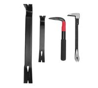 Marhynchus Juego de 4 Palancas Extractoras de Clavos, Palanca Multifuncional de Acero Al Manganeso 45 de Alta Dureza con Diseño Ergonómico, para Proyectos de Carpintería de Decoración del