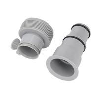 Marhynchus Juego de Adaptadores de Manguera de Piscina de 4 Piezas, Kit de Reemplazo de Conector Roscado de PVC de 2,25 Pulgadas con Junta Tórica para Conexión Hermética
