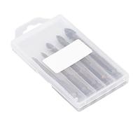 Marhynchus Juego de Brocas, Brocas Eléctricas Hexagonales de Carburo con Diseño de 4 Hojas con ángulo Transversal único para Vidrio, Cerámica, Azulejo, Pared de Ladrillo, Madera y Plástico (Juego de