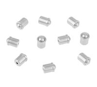 Marhynchus Juego de émbolo de Bola de Acero Inoxidable 304 Bola de émbolo de Resorte 10 Piezas 5 Mm X 6 Mm Piezas de Posicionamiento de Ajuste a Presión para Dispositivos Mecánicos Abrazaderas