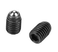 Marhynchus Juego de émbolos de Bola M8, 10 Uds., émbolos de Resorte Hexagonales de Acero Al Carbono para Dispositivos Mecánicos, Abrazaderas, Moldes con 5 Tamaños Opcionales (M8*12(10PCS))