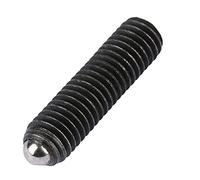 Marhynchus Juego de émbolos de Bola M8, 10 Uds., émbolos de Resorte Hexagonales de Acero Al Carbono para Dispositivos Mecánicos, Abrazaderas, Moldes con 5 Tamaños Opcionales (M8*30(10PCS))