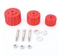 Marhynchus Juego de Limpiador de Tuberías de Cobre, 3 Piezas de 1/2 pulg., 3/4 pulg., 1 ., Kit de Cepillos para Quitar Pintura y Preparación de Soldadura con Vástago Hexagonal de /4