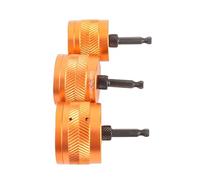 Marhynchus Juego de Limpiador de Tuberías de Cobre, Cepillos de Taladro de Aleación de Aluminio con Vástago Hexagonal de 1/4 pulg. para Tubos de Cobre de 1/2 pulg., 3/4