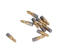 Marhynchus Juego de Puntas de Destornillador Cruzado, Acero de Aleación S2, Vástago Hexagonal Antideslizante de 1/4 Pulgadas, Ideal para Taladro Eléctrico y Destornillador de Impacto