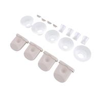 Marhynchus Juego de Reemplazo de Extractor de Leche, Válvulas de Pico de Pato de Silicona e Inserciones de Brida, 5 Piezas para Piezas de Extractor de Leche Portátiles, Uso Seguro y Suave