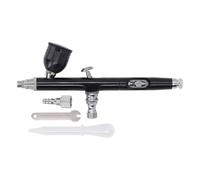 Marhynchus Kit de Aerógrafo de 6 Cc, Alimentación por Gravedad de Doble Acción con Boquilla de 0,3 Mm y Taza de 6 Cc para Pintura de Modelos, Maquillaje, Pasteles, Retoques de Muebles