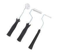 Marhynchus Kit de Herramientas de Rodillo de Fibra de Vidrio, Rodillo Laminador de Resina de Acero de Aleación, Juego de 3 Piezas para Reparaciones de Barcos y Bañeras