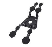 Marhynchus Kit de Montaje para Gen 3 Kit de Internet para Antena Parabólica Estándar 8 Bases Soporte de Montaje en Techo de Barco de Coche de Acero de Aleación de Potencia de 170 Libras