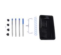 Marhynchus Kit de Rodillo de Pintura, Rodillo de 18 Pulgadas y Barra de Extensión con Bandeja de Pintura, Ahorra Tiempo y Esfuerzo para Pintores Profesionales y Aficionados Al Bricolaje,