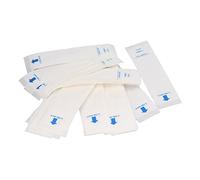 Marhynchus La Sonda del Termómetro Digital de 100 Piezas Cubre el Protector de Termómetro Higiénico Desechable Cubre Papel de Película de Educación Física para el Uso Oral de La Guardería
