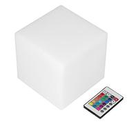 Marhynchus Lámpara de Ambiente con Forma de Cubo LED, 16 Colores, Control Remoto, 4 Modos de Luz Nocturna, Lámpara de Mesa para Dormitorio y Sala de Estar, 15 X 15 X 15 Cm