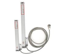 Marhynchus Lectura Digital de Alta Precisión de Escala Lineal, Codificador de Aleación de Aluminio para JCS900-2AE JCS900-3AE, de 100 Mm 350 Mm con Precisión de 5 um para Mecanizado CNC