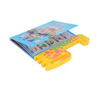 Marhynchus Libro de Sonido Bilingüe en árabe Juguete de Aprendizaje Interactivo para Niños, Material Seguro, Aplicable para Educación Temprana, Plástico, Baterías AA X 2