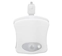 Marhynchus Luz con Sensor de Inodoro con LED de 8 Colores, Detección de Movimiento Humano, Luz Nocturna de Encendido y Apagado Automático para Inodoro de Baño