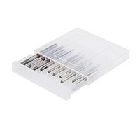 Marhynchus Macho de Máquina, Juego de Machos de Roscar de Flauta Recta de Acero para Taladrar Varios Tamaños de Rosca, Incluido M1-M3.5, Fácil de Usar para Bricolaje y Uso Profesional