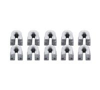 Marhynchus Mangas de Ojales de Aluminio para Cabezal de Corte Automático | Fundas con Ojales de Repuesto para Cortacésped, Material de Aluminio Duradero, Compatible con Modelos 25-2 30-2 40-2 40-4