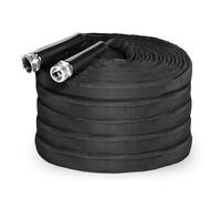 Marhynchus Manguera de Jardín de 50 Pies, Manguera de Agua No Expandible, Arandelas de Goma Flexibles y Livianas de Alta Resistencia para Jardín, Césped, Lavado de Autos Al Aire Libre,