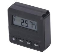 Marhynchus Medidor de ángulo Digital con Retención de Datos, Caja de Nivel Electrónico ABS Portátil para Carpintería, Reparación y Mecanizado de Automóviles, Precisión de 0,05°, Rango de 4x90°