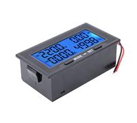 Marhynchus Medidor de Corriente LCD Digital Inteligente -Play para el Probador de Factor de Suministro de Evaluadores Electricianos para Mantenimiento Eléctrico (Tipo de división AC100A)