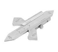 Marhynchus Medidor de Garganta de Filete, Medidor de Soldadura Manual de Acero Inoxidable, para Medir ángulos de Refuerzo de 60 a 90 Grados en Aplicaciones de Soldadura