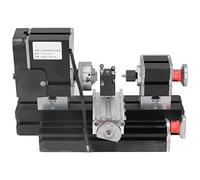 Marhynchus Mesa de Metal de Alta Potencia para Madera, Plástico y Tratamiento de Metales Flexibles - 12VDC 60W 12000 Rpm Micro con Torno (Enchufe de la UE)