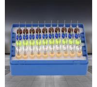 Marhynchus Microbrocas de Carburo 50 Piezas 0,5-0,9 Mm, Resistentes Al Desgaste, para Tallado de Placas de Circuito Impreso de PCB, Brocas con Pequeña Resistencia a la Eliminación de Virutas, Suaves